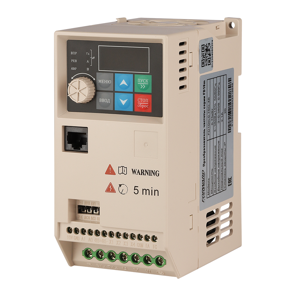 Преобразователь частоты FD10m-0.4G-4 